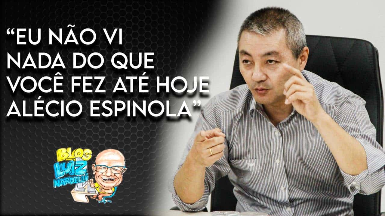 O “baguio” está de sair faísca entre o deputado Estadual Coronel LEE e o presidente da Câmara Alécio Espínola