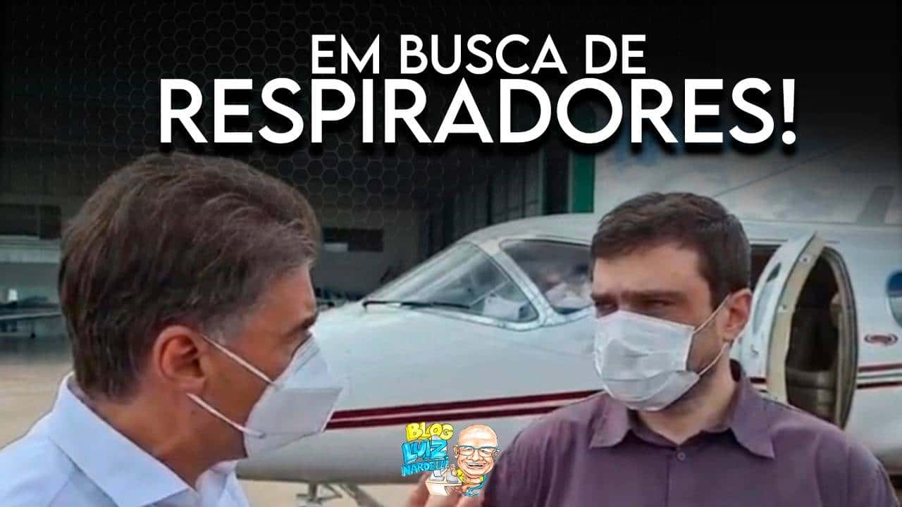 Prefeito Paranhos e Secretário de Saúde de Cascavel, vão a São Paulo buscar respiradores