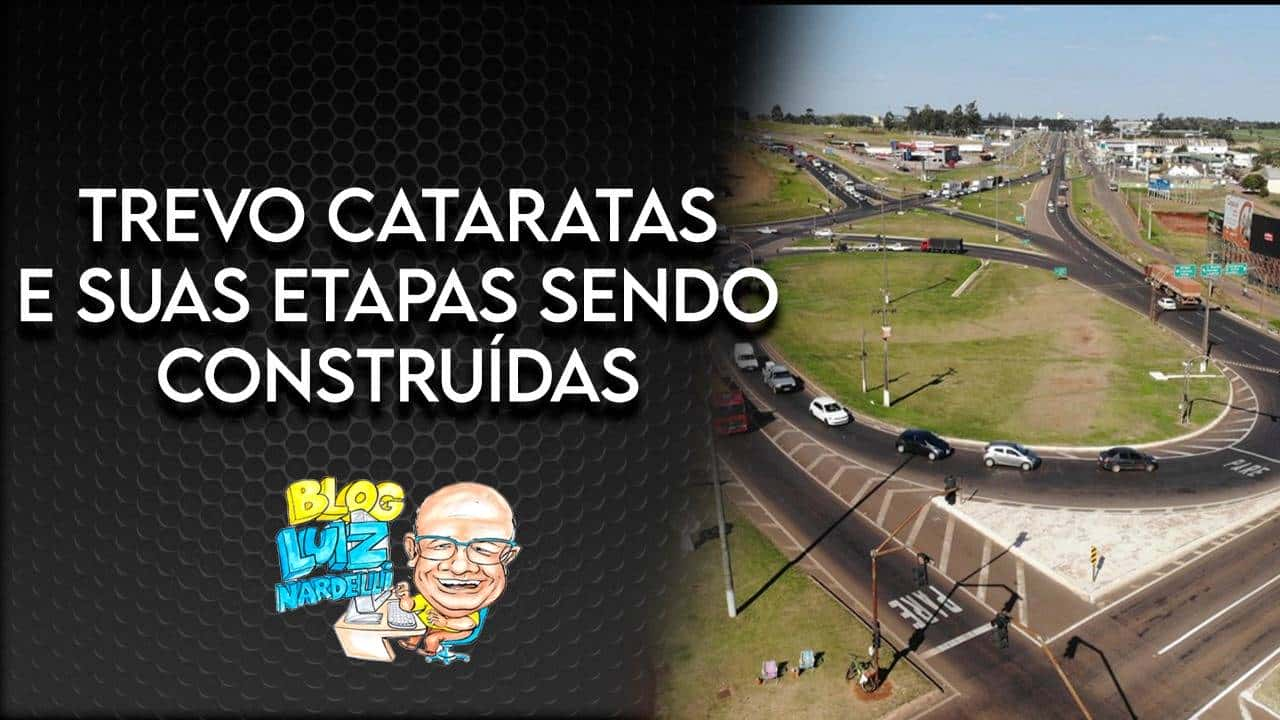 Trevo Cataratas em Cascavel é readequado para início das obras: Veja as etapas