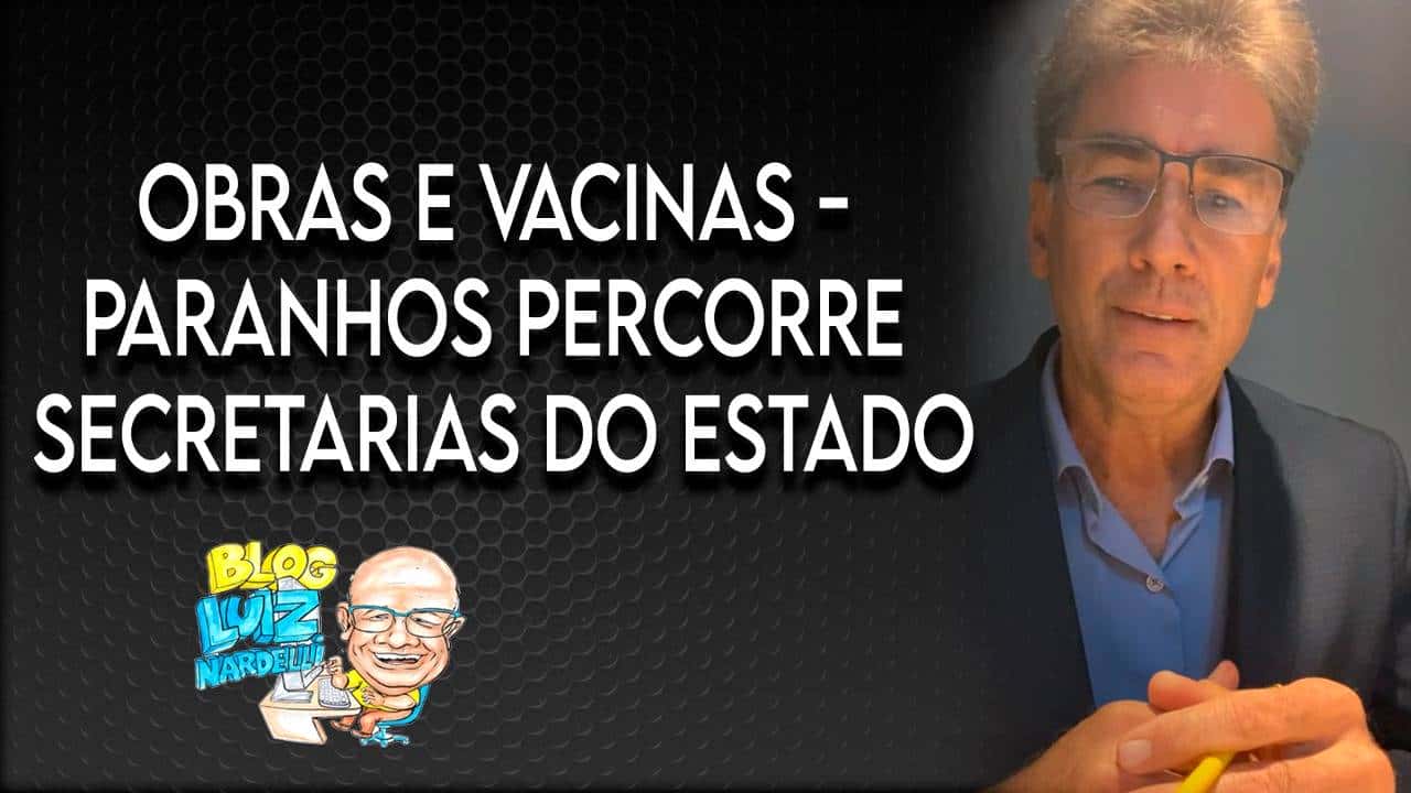 Paranhos vai a Curitiba na busca de verbas para obras em Cascavel e vacinas
