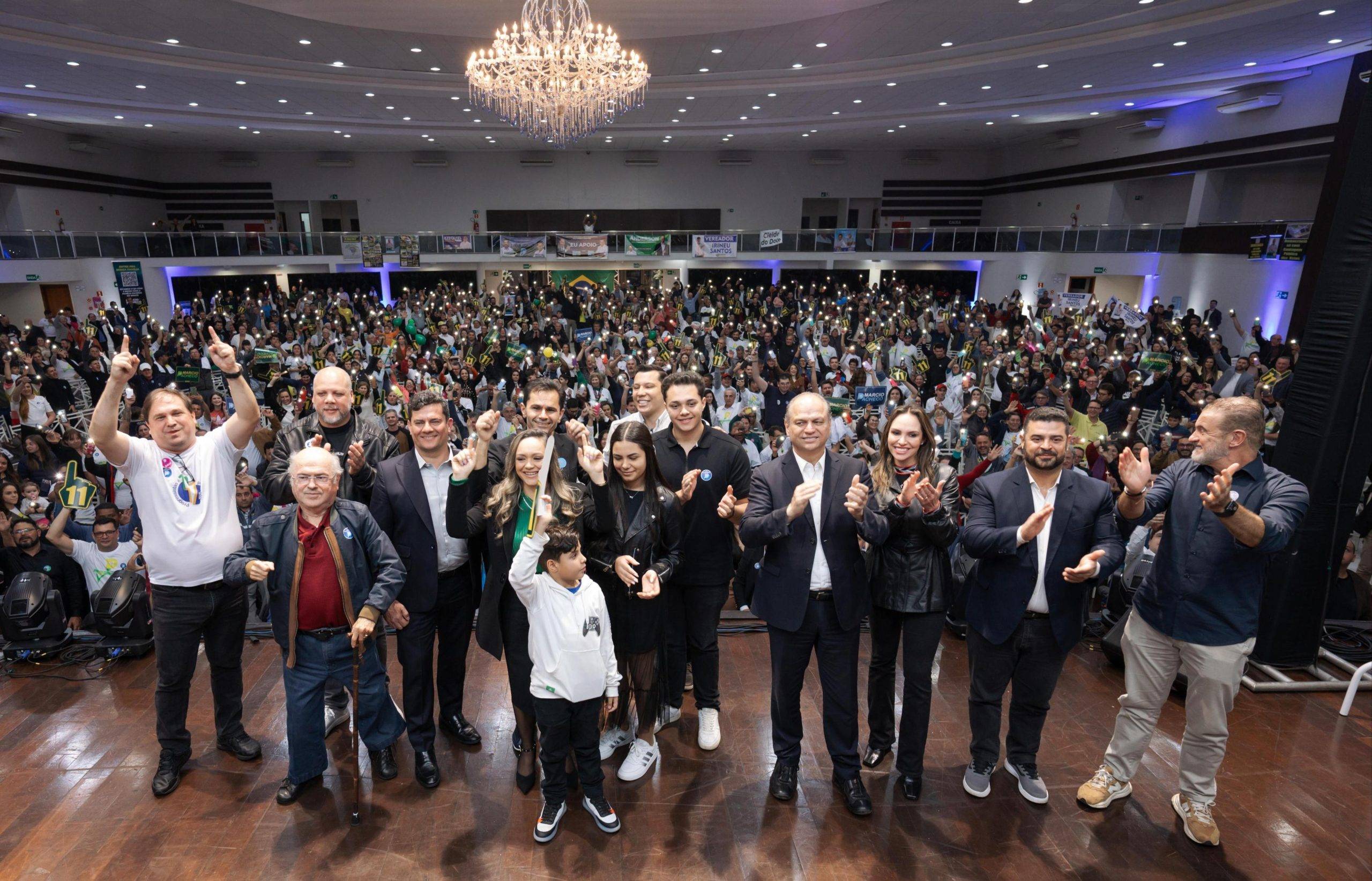 Progressista homologa Marcio Pacheco em convenção como candidato a prefeito de Cascavel